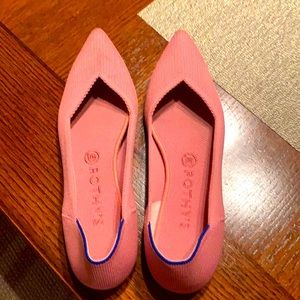 Rothy’s Pink Point Flats